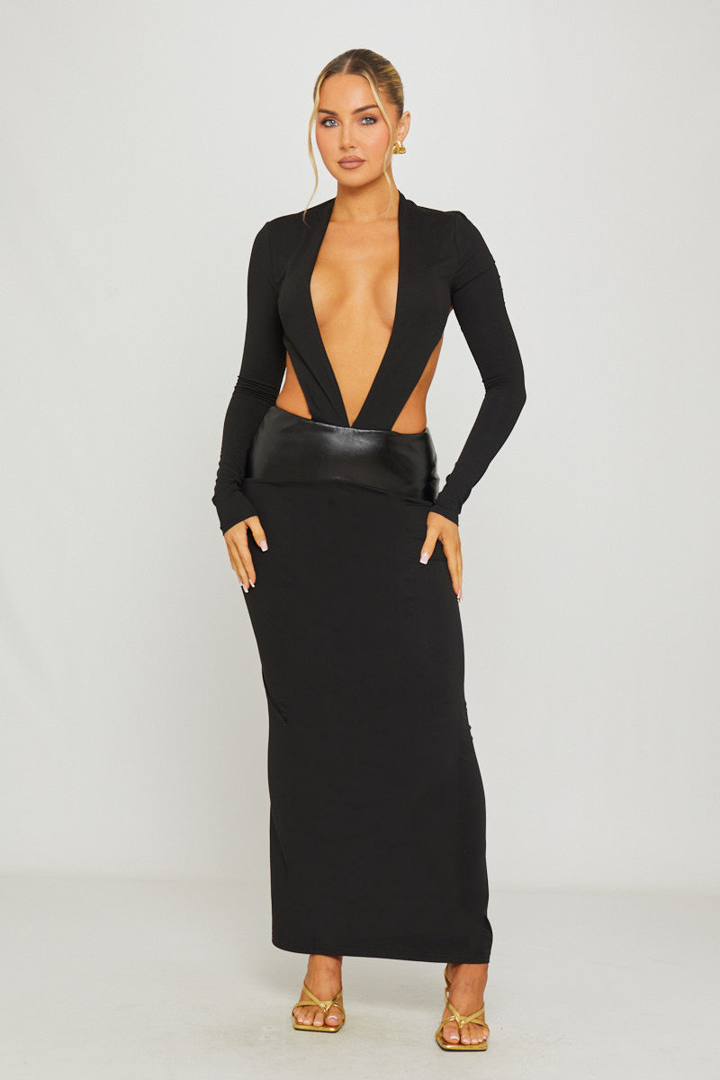 Long Sleeve Backless Dresses Long Sleeve Backless Dresses