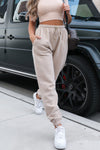 Sand Premium Drawstring Joggers