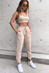 Sand Premium Drawstring Joggers