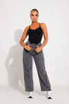 Black Seamless Adjustable Sculpting Bodysuit